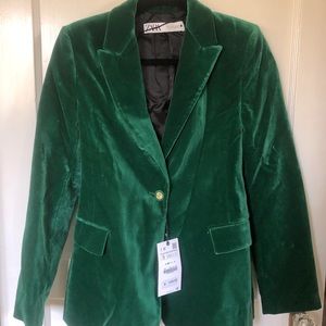 Zara green blazer